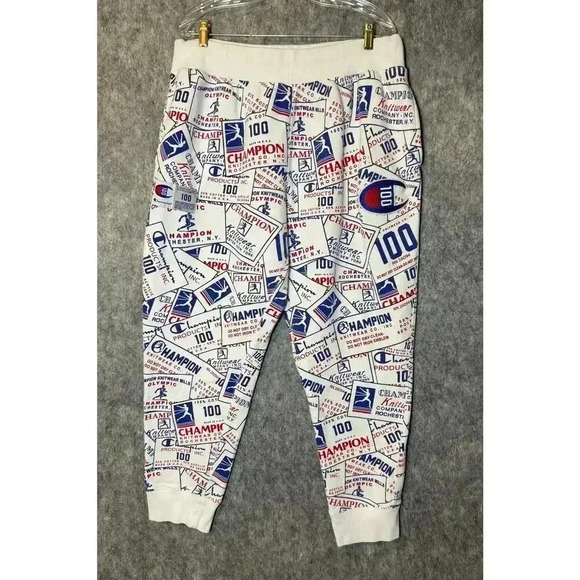 Champion EUC Mens Century 100 Year Limited Edition Joggers XXL - Picture 1 of 6